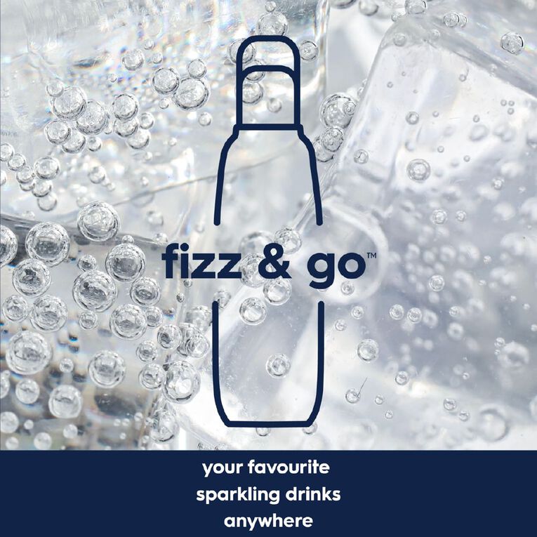 Sodastream Fizz & Go Bottle 900mL Single Black, , hi-res