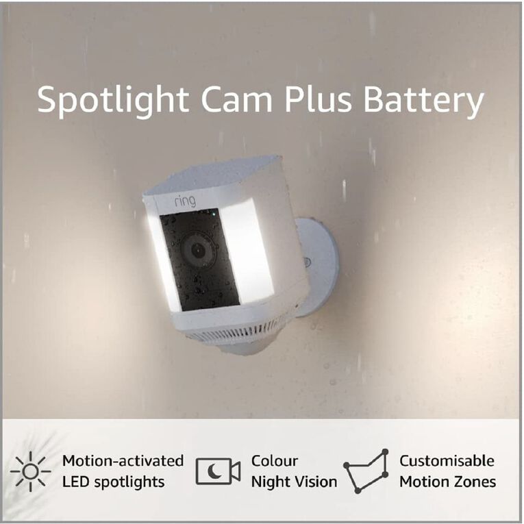 Ring Spotlight Cam Plus Battery, , hi-res