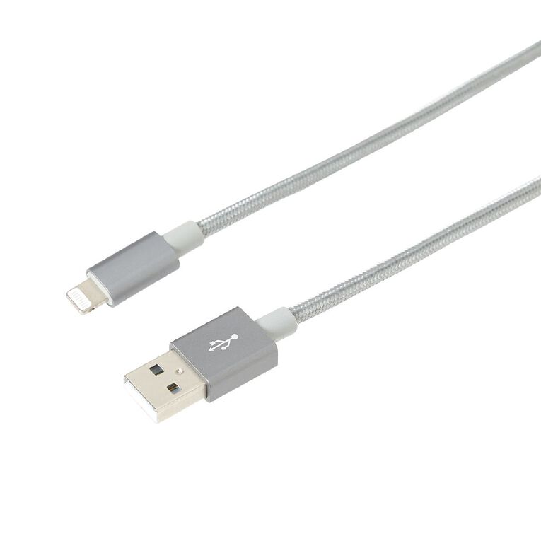 Tech.Inc Lightning Cable Steel 2m Noel Leeming