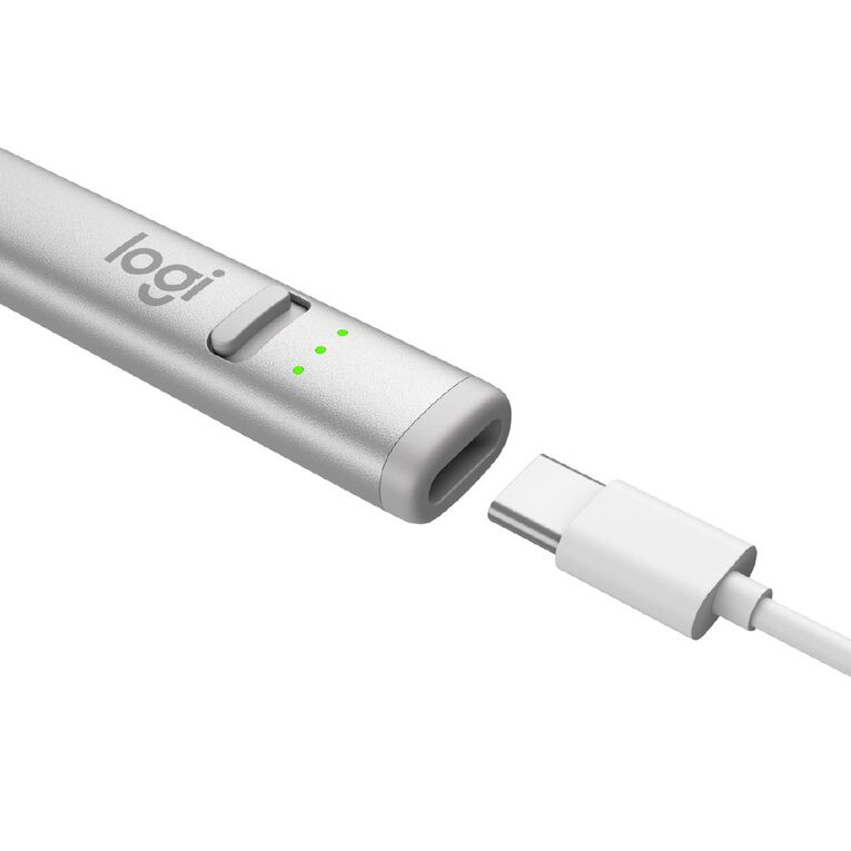 Logitech Crayon with USB C - Silver, , hi-res
