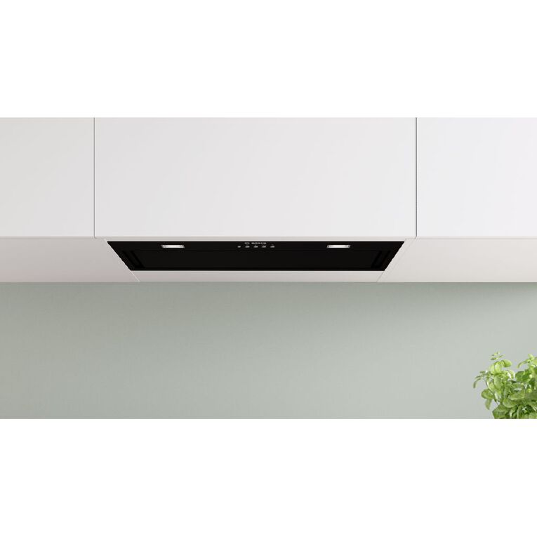 Bosch 70cm Integrated Rangehood - Series 6 - Black, , hi-res