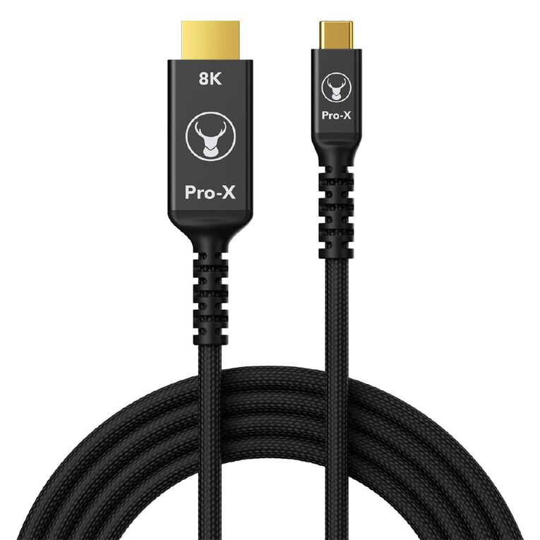 Bonelk Pro-X Long-Life USB-C to 8K HDMI Cable (1.5m) - Black, , hi-res