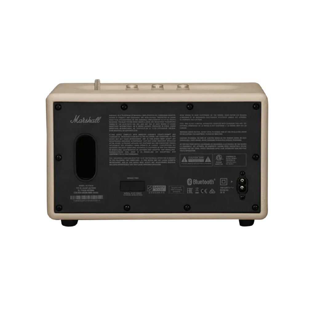 Marshall Acton III Bluetooth Speaker - Cream - Noel Leeming