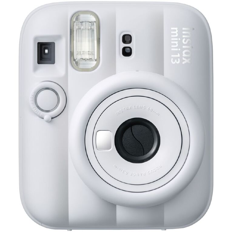 Fujifilm Instax Mini 13 Clay White Camera, , hi-res