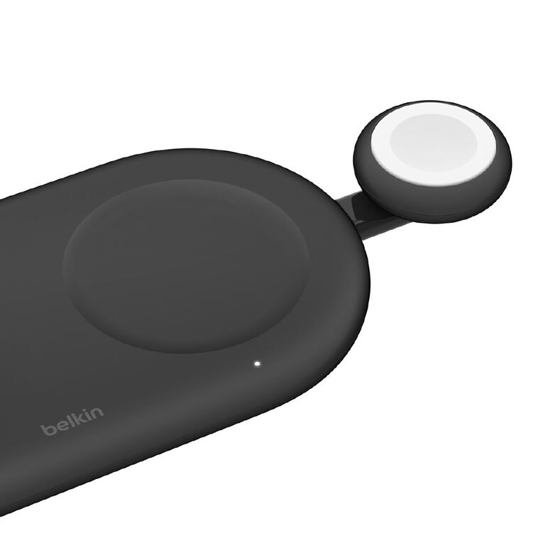 Belkin Boostcharge Portable USB-C Apple Watch Charger - Black, , hi-res