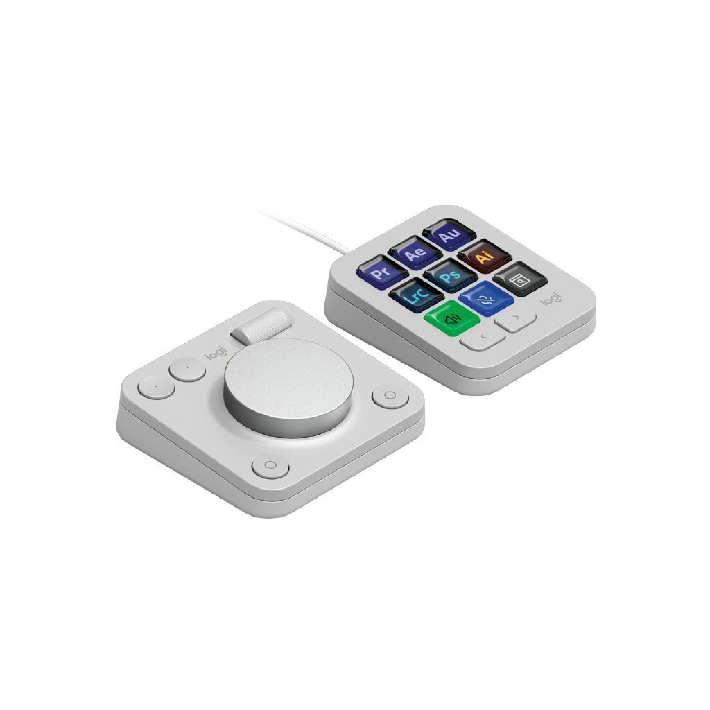 Logitech MX Creative Console - Pale Grey - Noel Leeming
