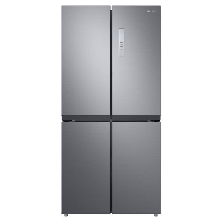 Samsung 488L French Door Fridge Freezer Matte Silver Noel Leeming