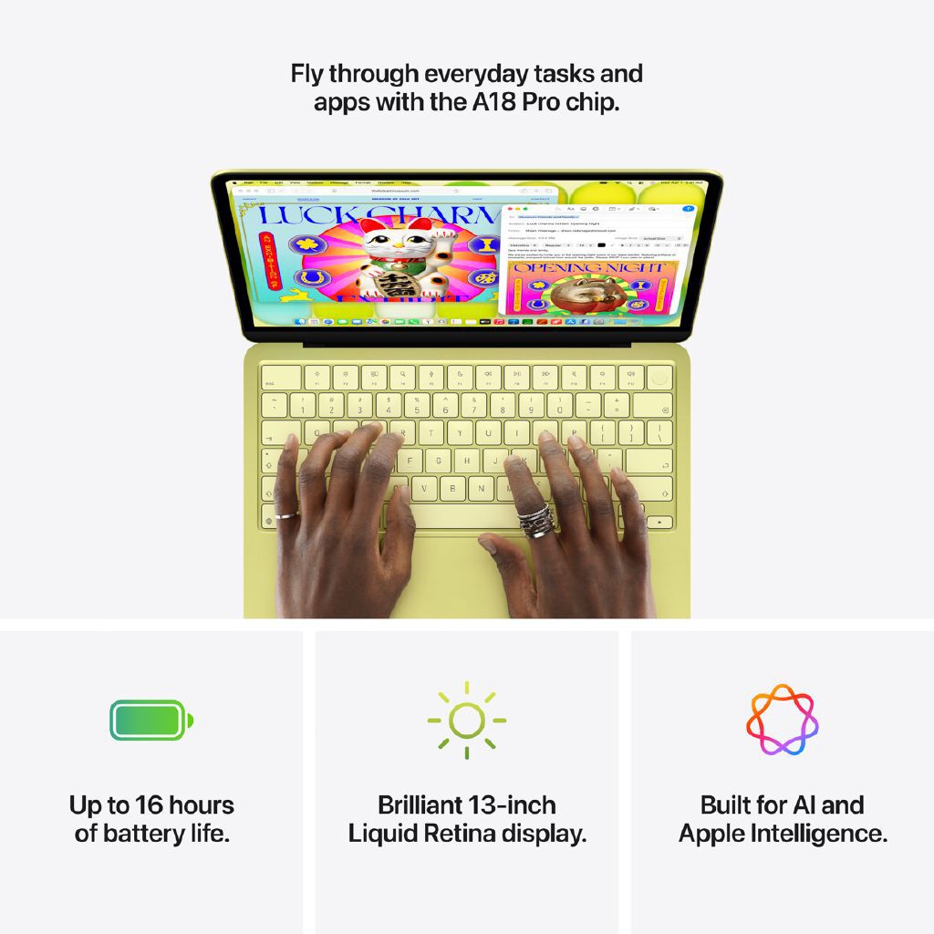 Apple MacBook Neo 13-inch with A18 Pro Chip 8GB/512GB 6 Core CPU 5