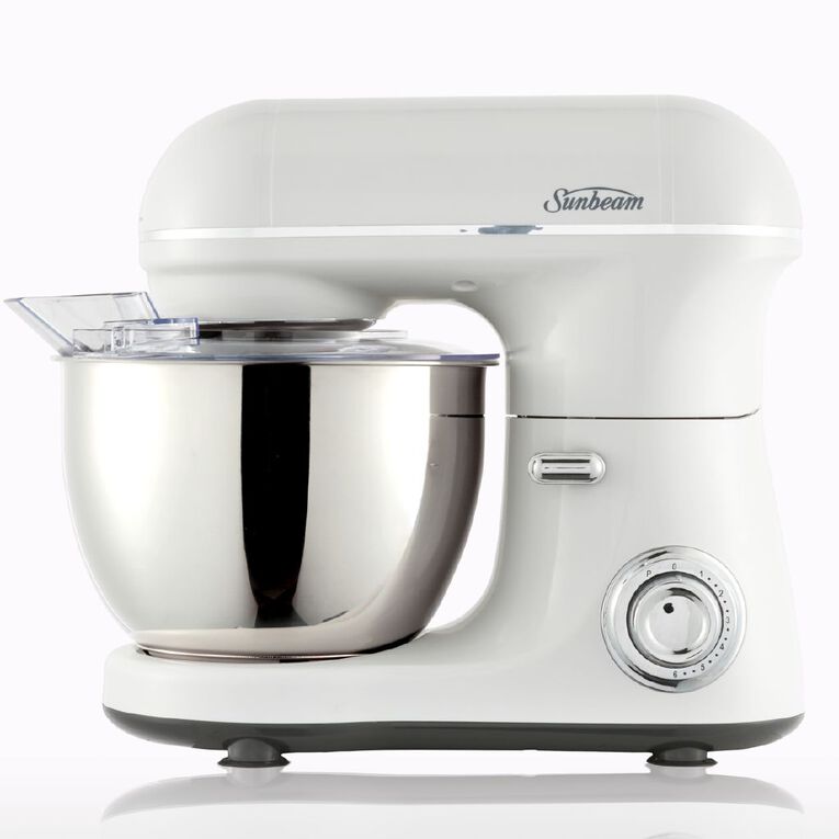 Sunbeam 600W Planetary Mixmaster The Tasty One - White, , hi-res