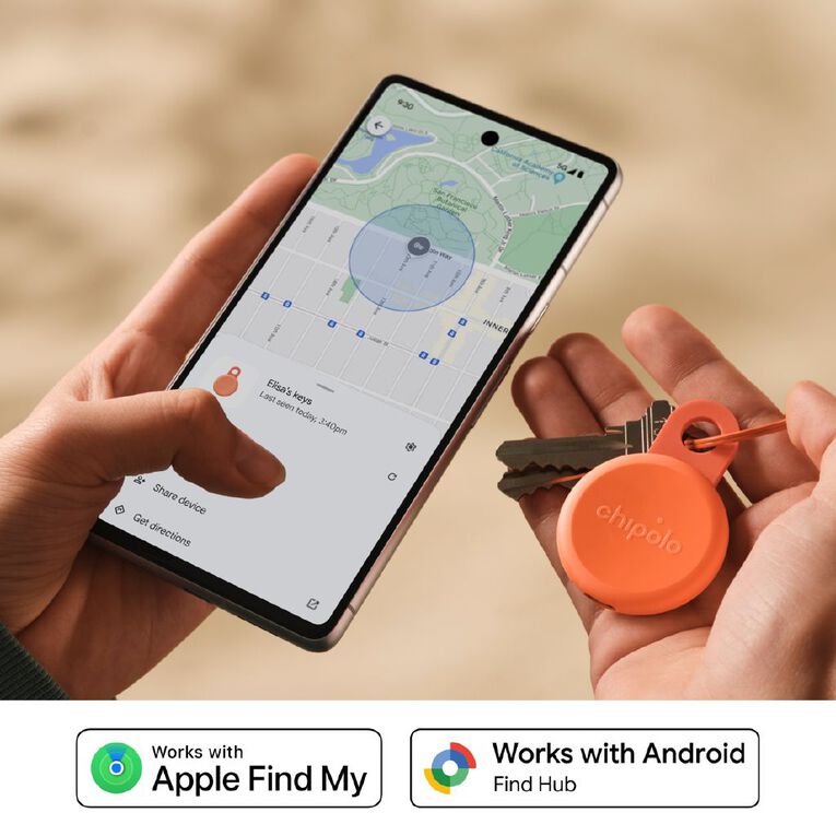 Chipolo LOOP Tracker - Coral, , hi-res