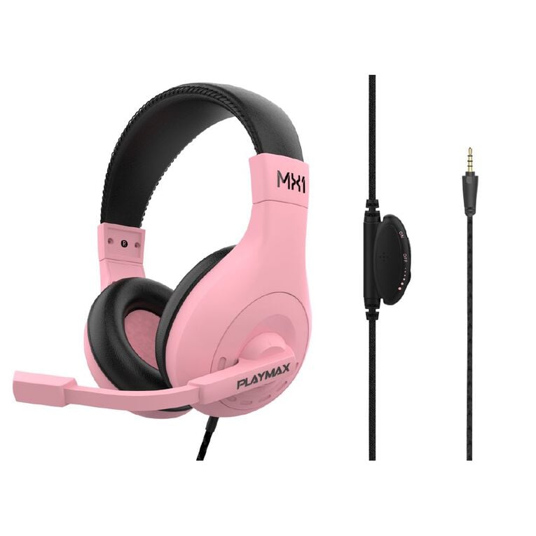 Playmax MX1 Universal Gaming Headset - Pink, , hi-res