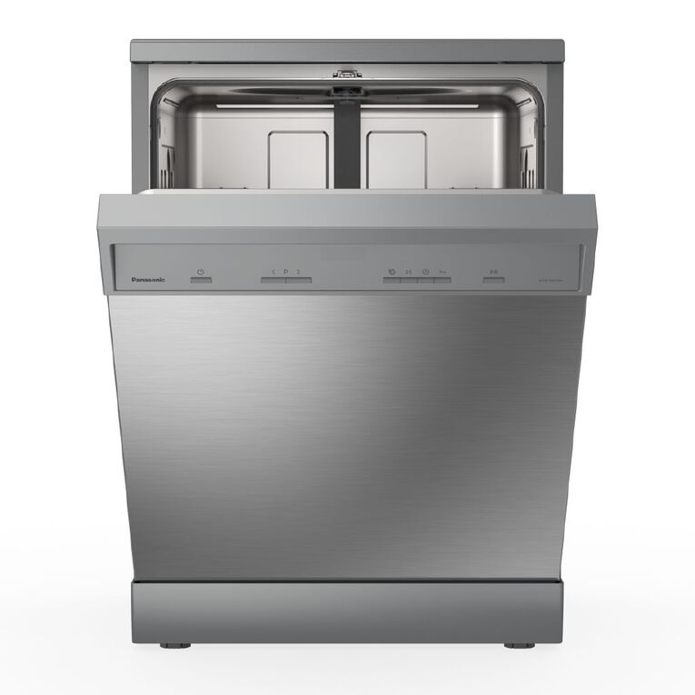 Panasonic 60cm 14 Place Setting Freestanding Dishwasher - Stainless Steel, , hi-res