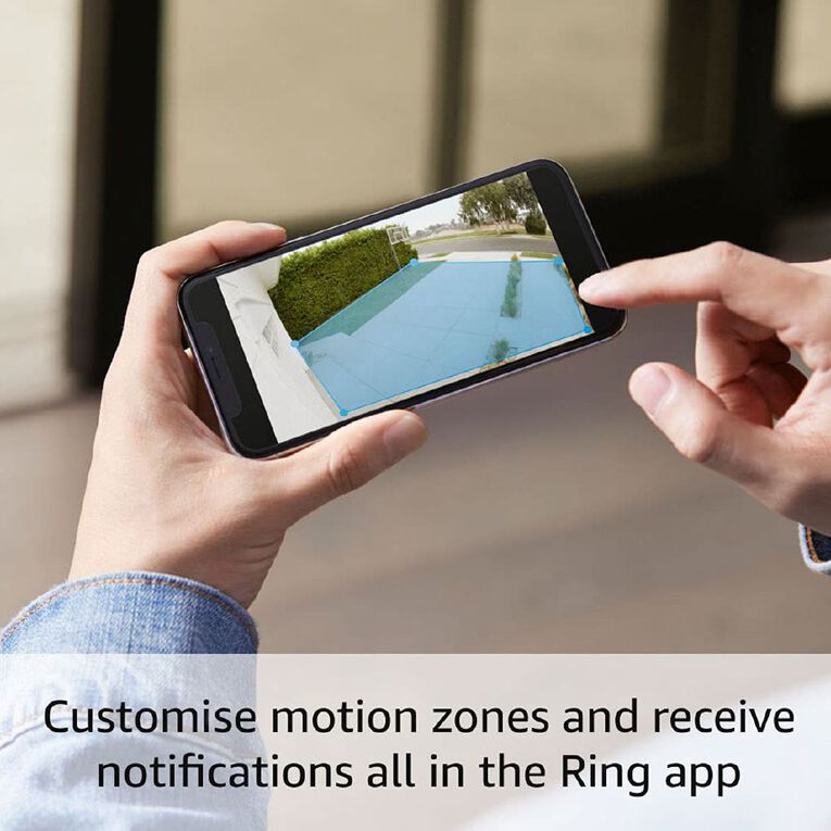Ring Floodlight Camera Wired Plus Security Camera, , hi-res