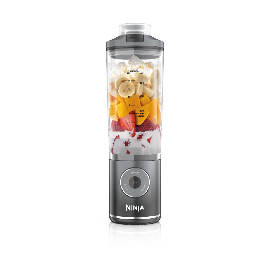 Ninja Blast Max Cordless Portable Blender - Cool Grey - Noel Leeming