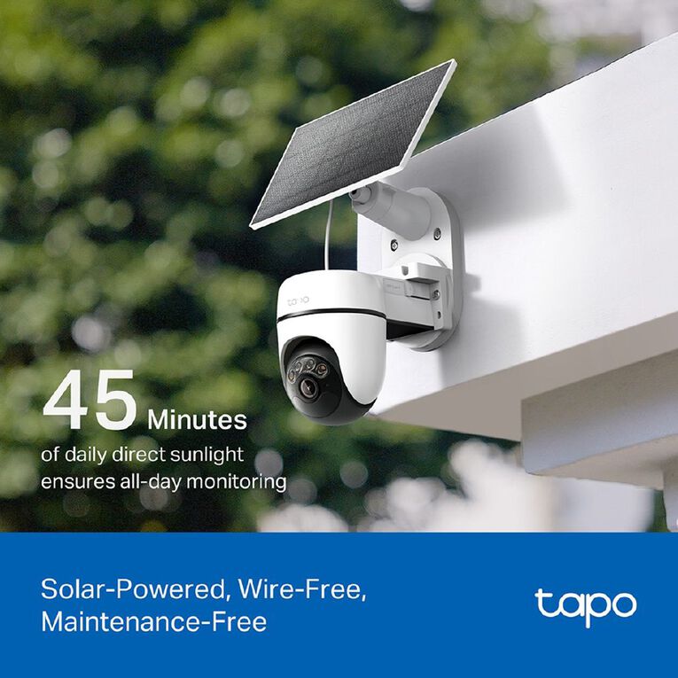 TP-Link Tapo C610 Kit Solar-Powered Pan/Tilt Security Camera Kit, , hi-res