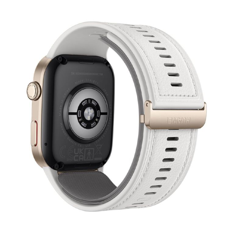 Huawei Watch D2 - White Leather Strap, , hi-res