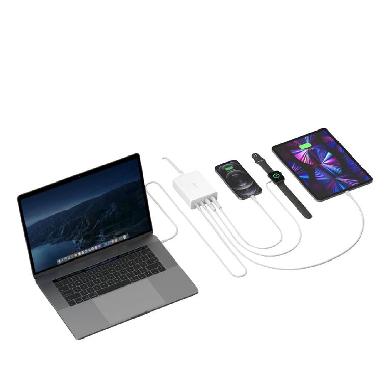Belkin BOOST CHARGE PRO 4-Port GaN Charger 108W, , hi-res