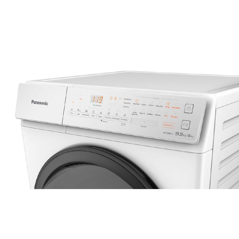 Panasonic 9.5kg & 6kg Washer Condenser Dryer Combo Noel Leeming