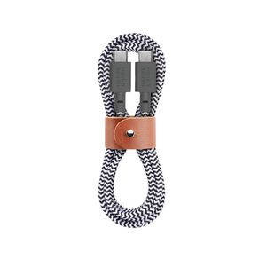 Native Union Belt Cable (USB-C to USB-C) 1.2m - Zebra
