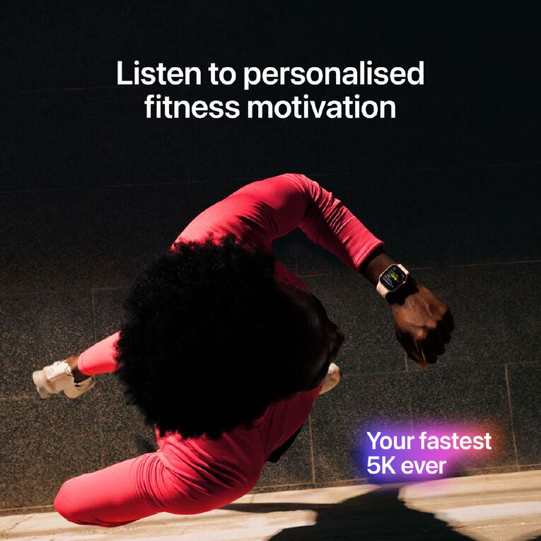 Apple Watch Series 11 GPS 46mm Space Grey Aluminium Case with Black Sport Band S/M, , hi-res