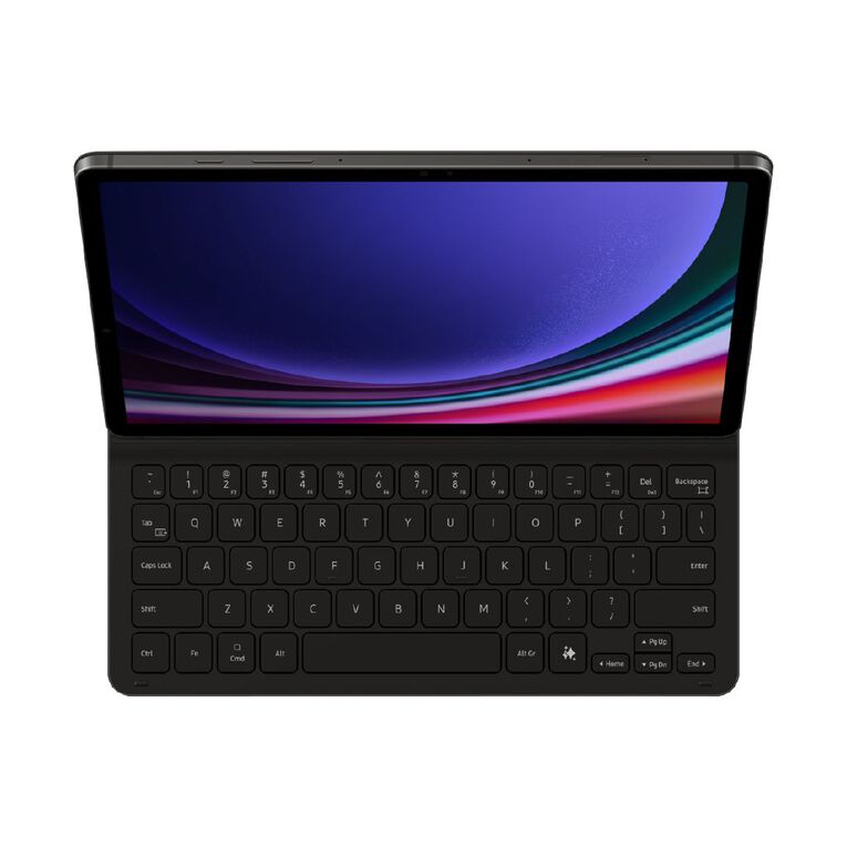 Samsung Galaxy Book Cover Keyboard Slim with AI Key for Tab S10 FE, S9 and S9 FE - Black, , hi-res