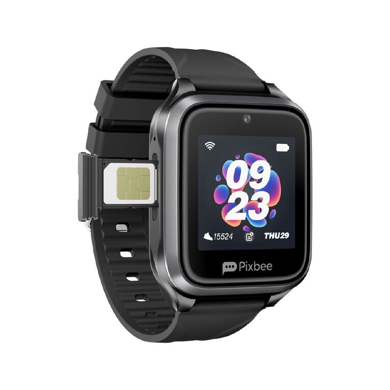 Pixbee Pro 2 Kids 4G Smart Watch - Black, , hi-res