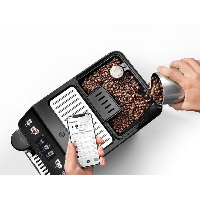Delonghi Eletta Explore Connect Fully Automatic Coffee Machine Titanium, , hi-res
