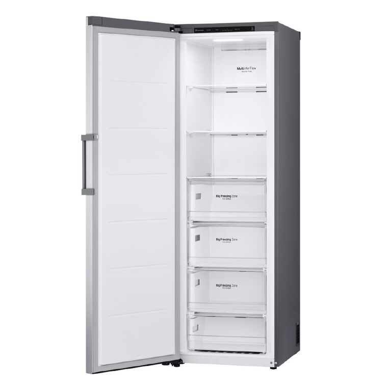 LG 324L Pigeon Pair Single Door Freezer - Stainless Steel Finish, , hi-res