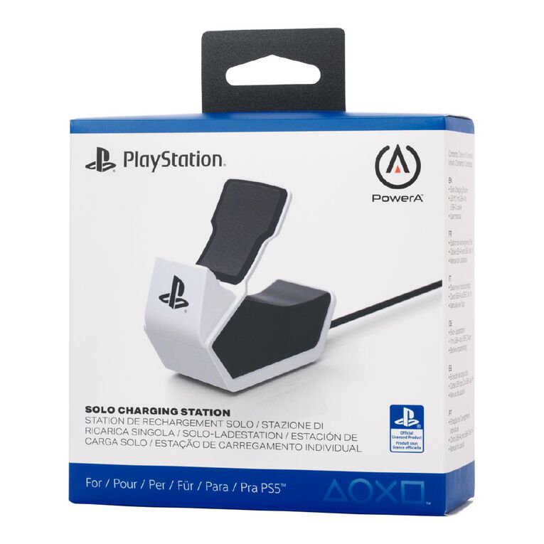 PowerA Solo Charging Station for DualSense Wireless Controllers - White, , hi-res