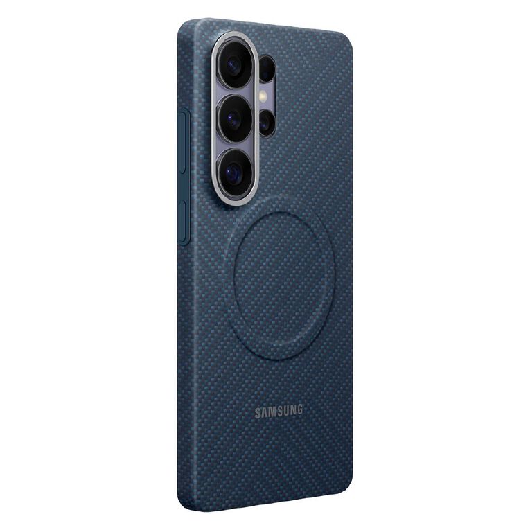 Samsung S26 Ultra Carbon Magnet Case - Dark Blue, , hi-res