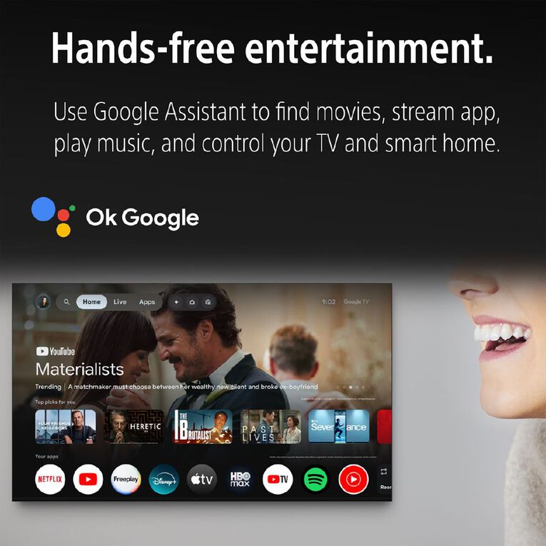Sony 65 Inch BRAVIA 3 II 4K LED Google TV, , hi-res