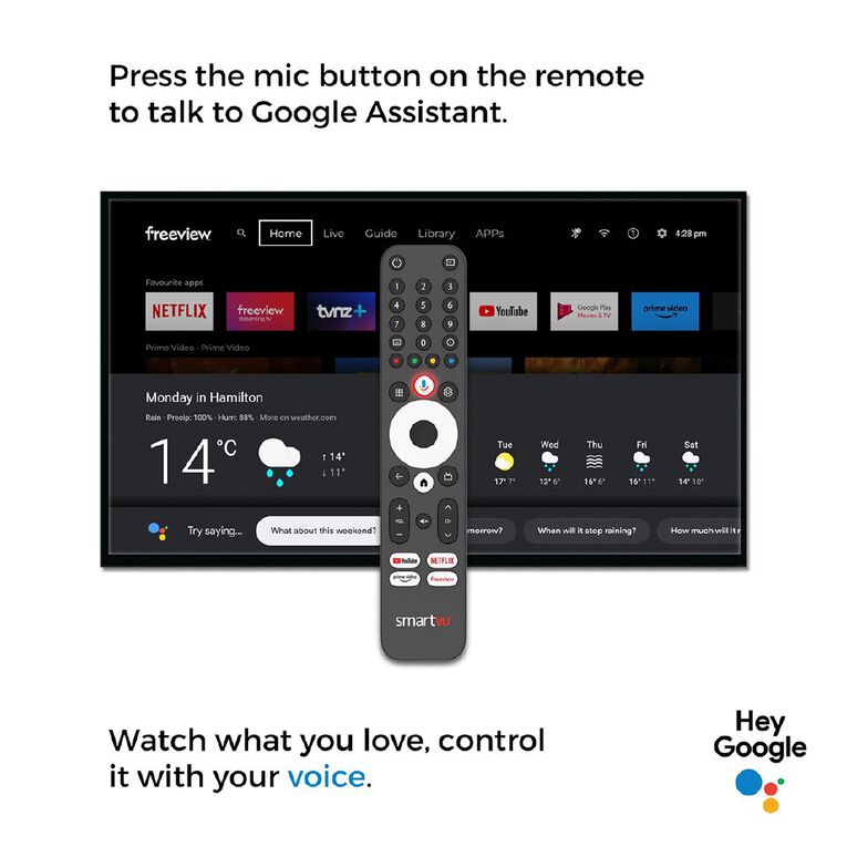 DishTV SmartVU+ A7080 Satellite & Terrestrial Freeview Receiver with Streaming, , hi-res