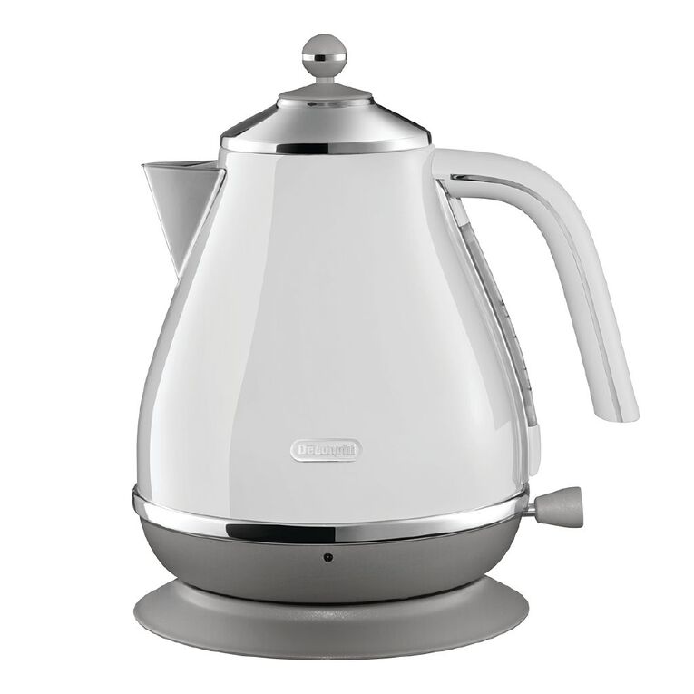 Delonghi Icona Capitals Kettle Sydney White Noel Leeming