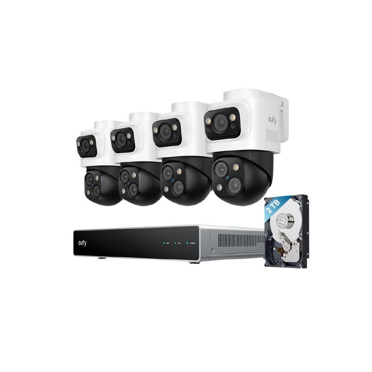 Eufy NVR Security System S4 Max - 4 x PTZ Cameras, , hi-res