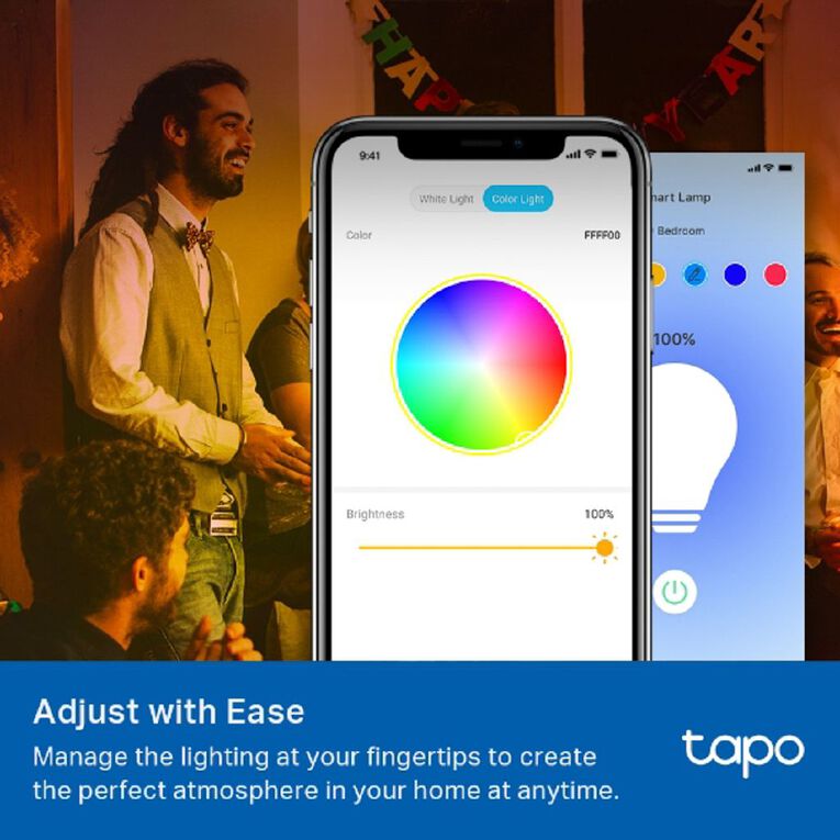 TP-Link Tapo L530B Smart Wifi Multicolour Bulb B22, , hi-res