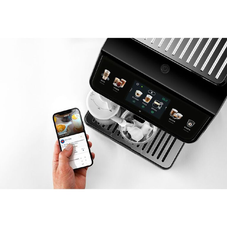 Delonghi Eletta Explore Connect Fully Automatic Coffee Machine Titanium, , hi-res