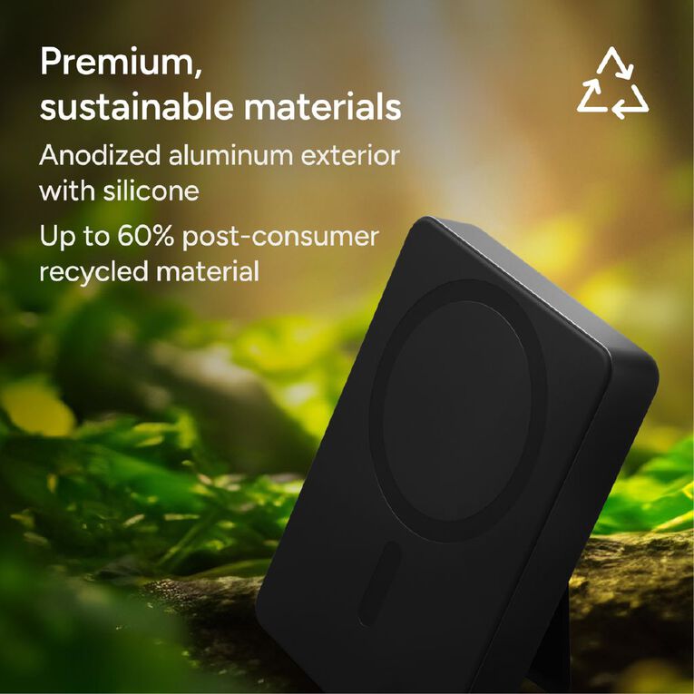Mophie Qi2 PowerStation Wireless 10K Slim 15W Power Bank with Stand, , hi-res