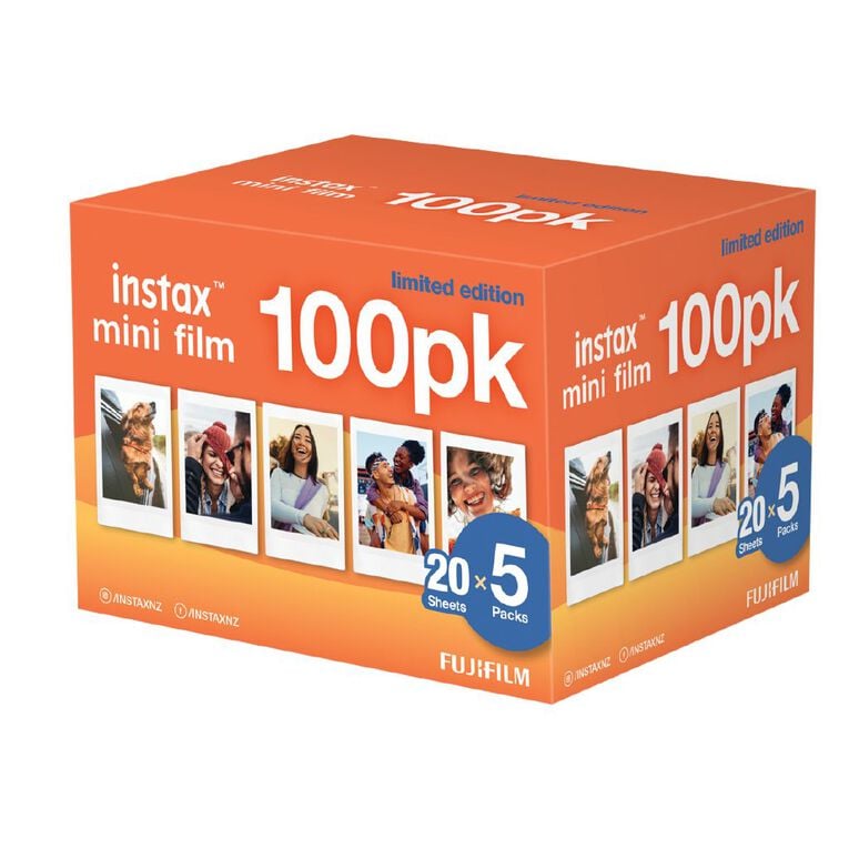 Fujifilm Instax Film Limited Edition Mini 100 Pack, , hi-res
