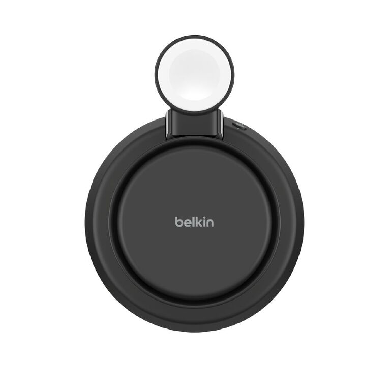 Belkin UltraCharge Pro 3-in-1 Magnetic Charging Dock with Qi2 25W - Charcoal, , hi-res