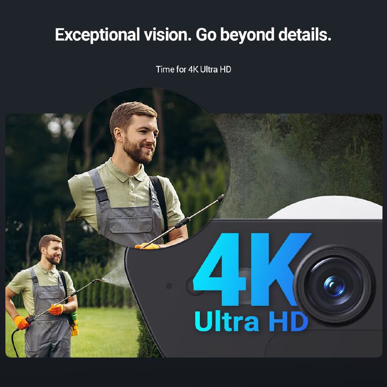 EZVIZ CB5 4K Camera 2 Pack With Solar and 16GB SD Cards, , hi-res