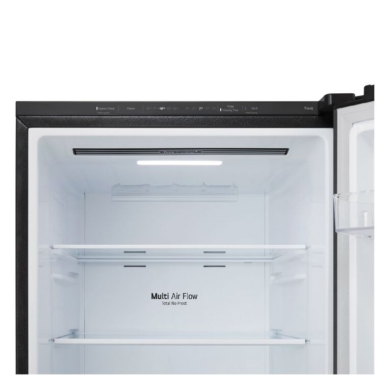 LG 335L Bottom Mount Fridge Freezer - Matte Black Finish, , hi-res