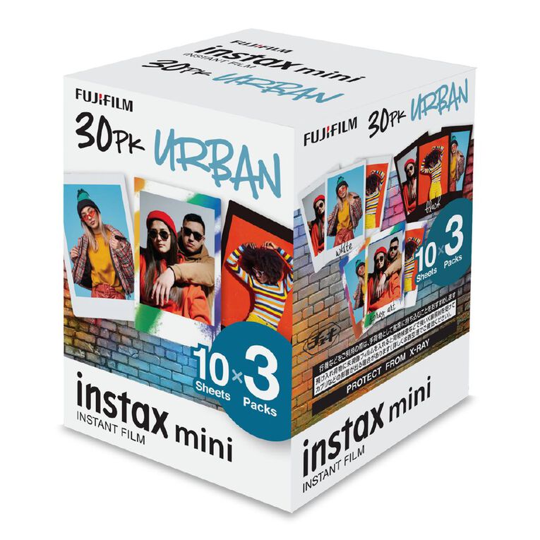 Fujifilm Instax Mini Film 30 Pack Urban, , hi-res