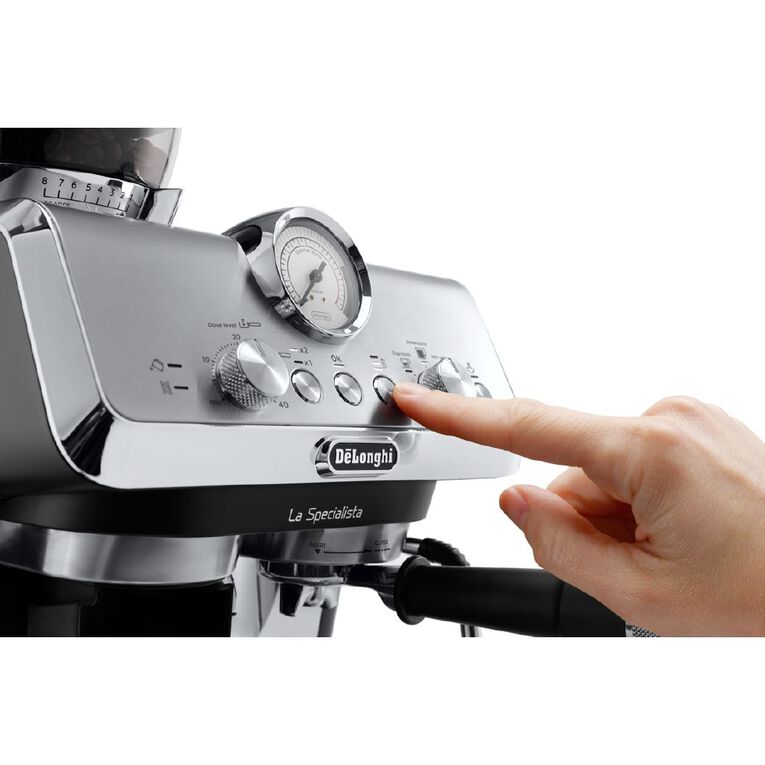 Delonghi La Specialista Arte Manual Coffee Machine Metal Black (EC9155.MB EX:2), , hi-res