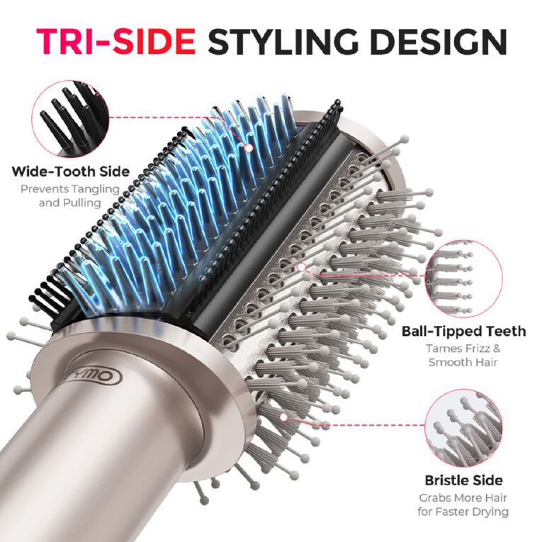 TYMO Air Beam Hot Air Styling Brush - Champagne, , hi-res
