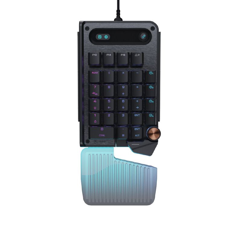 Turtle Beach Command KP7 Modular Hall-Effect RGB Wired Gaming Keypad, , hi-res