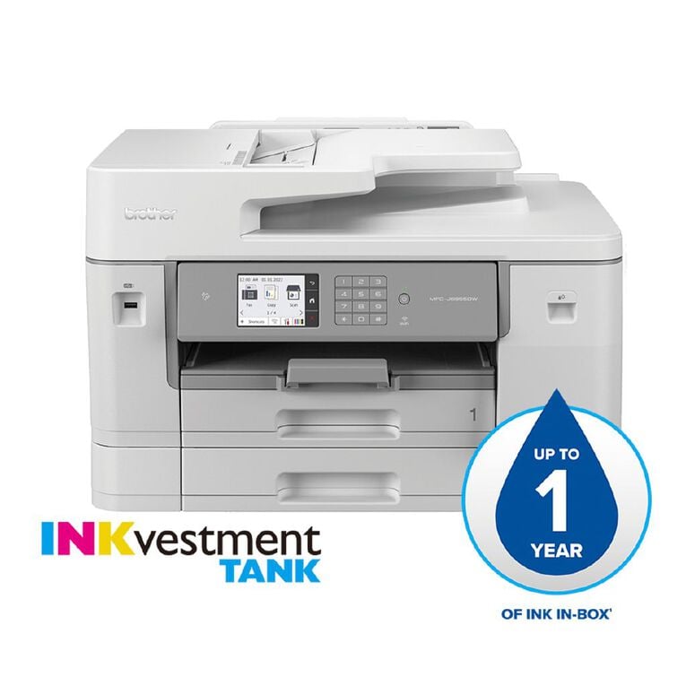 Brother MFCJ6955DW A3 Wireless All-in-One Printer, , hi-res