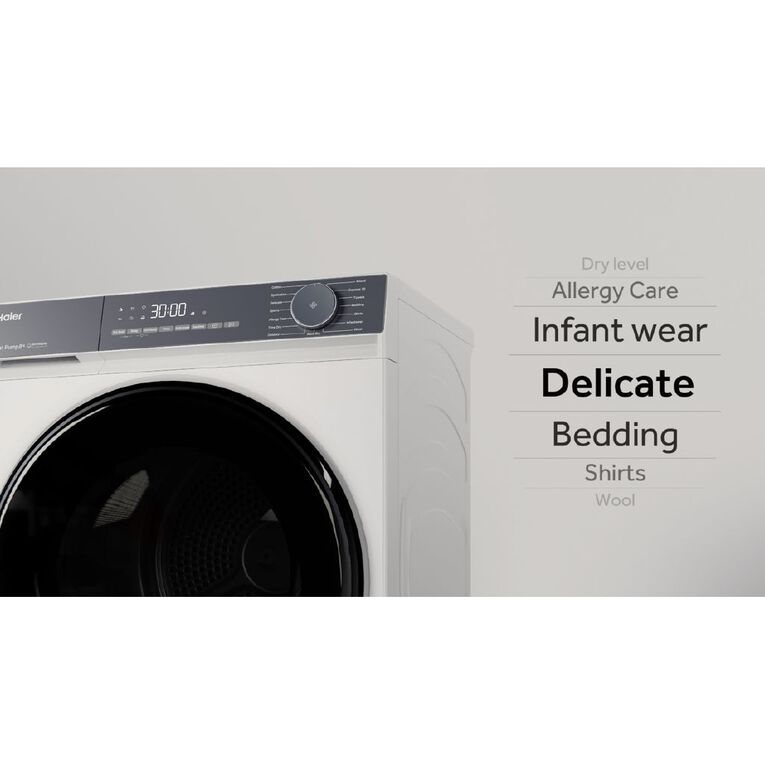 Haier 8kg 300 Series Heat Pump Dryer - White, , hi-res