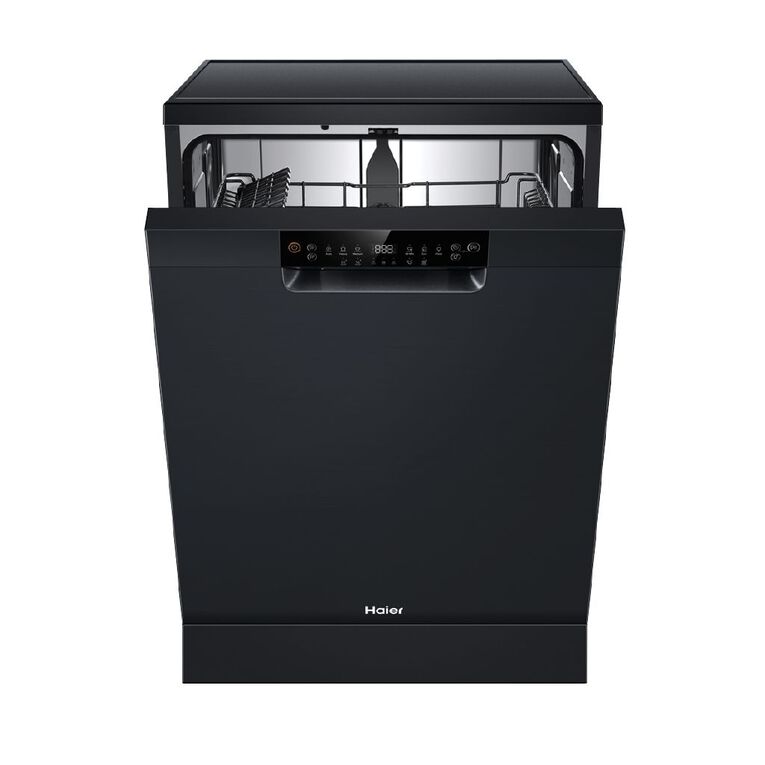 Haier 500 Series Freestanding Dishwasher - Black, , hi-res