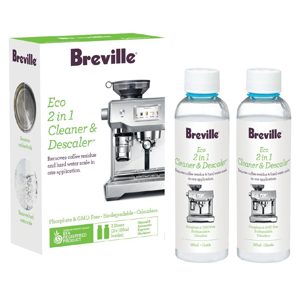 Breville Eco 2 in 1 Cleaner \u0026 Descaler 