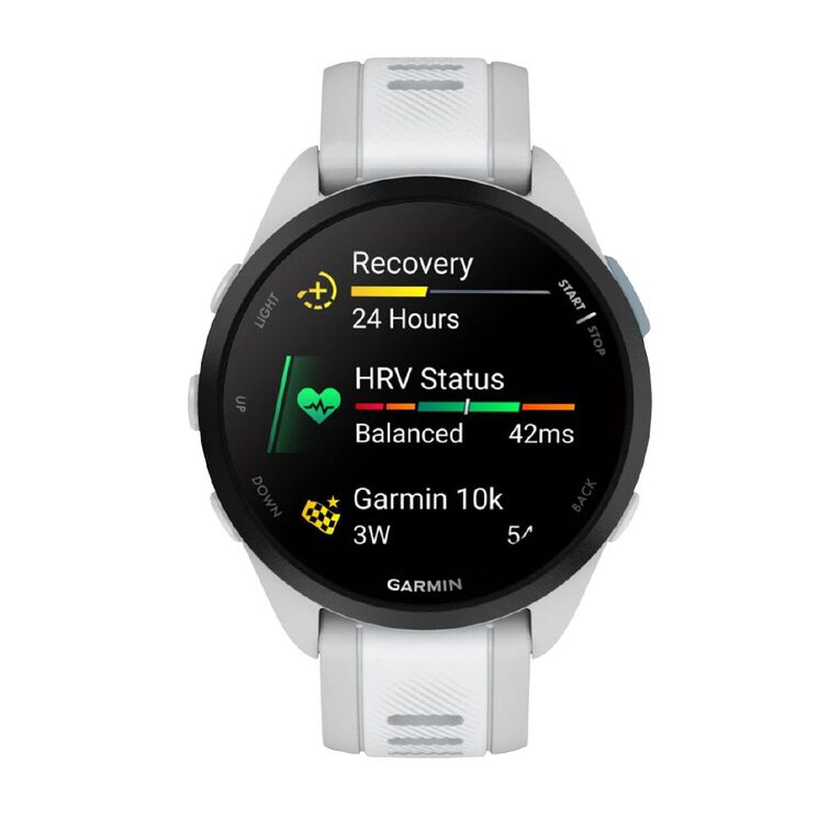 Garmin Forerunner 165 - Mist Grey/Whitestone, , hi-res